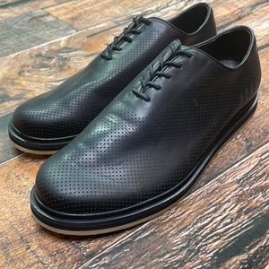 Nobull project lace up black oxfords size 7.5